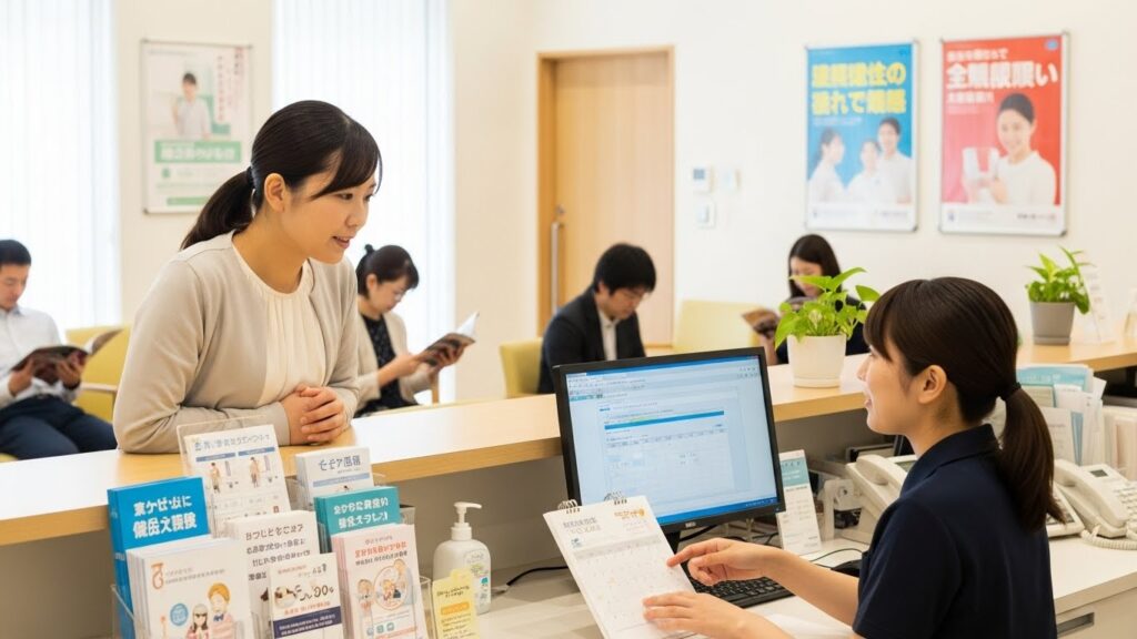 周南市で受ける予防医療的健康診断の受診窓口と内容を確認する